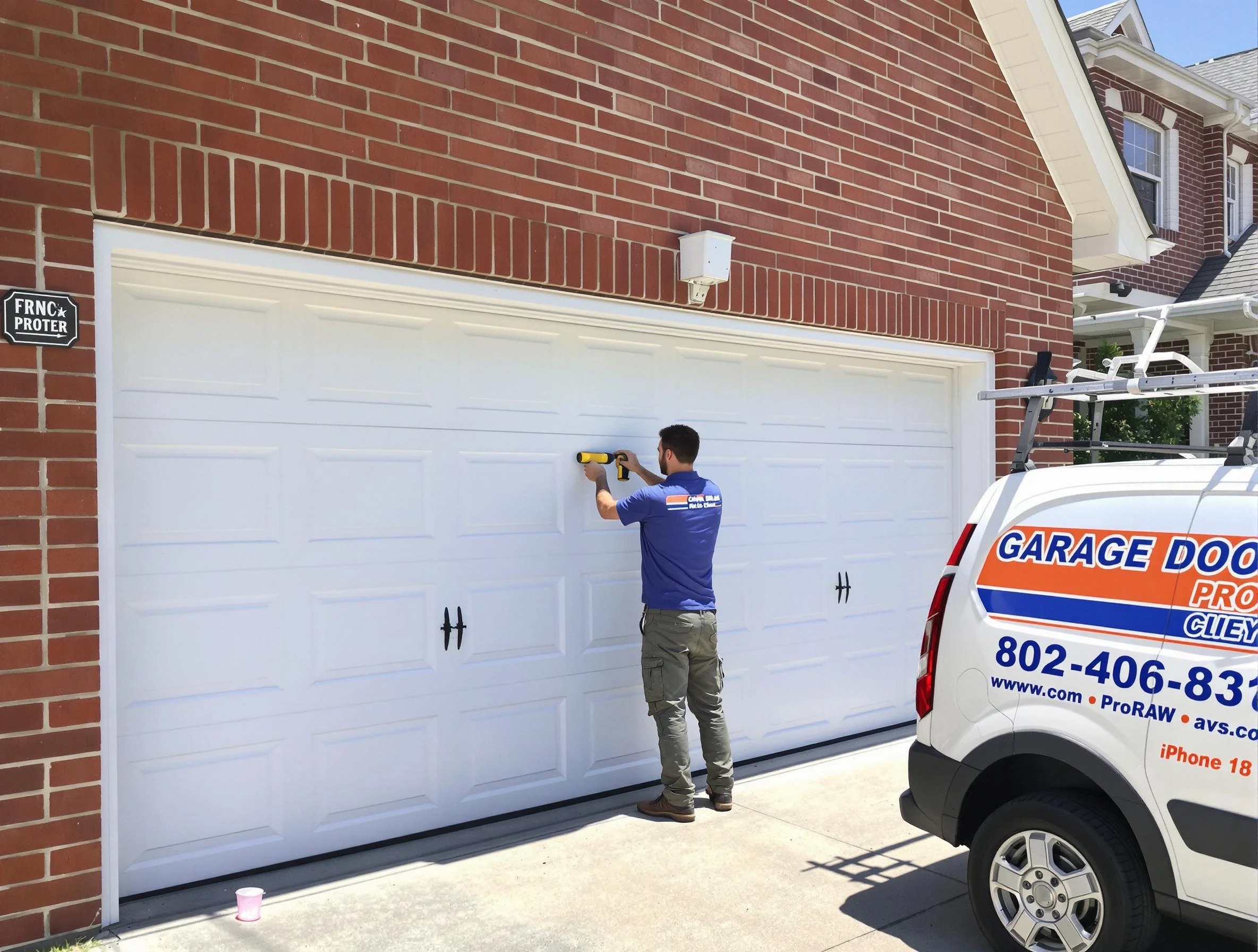 Local garage door repair service by Alpharetta Garage Door Repair in Alpharetta